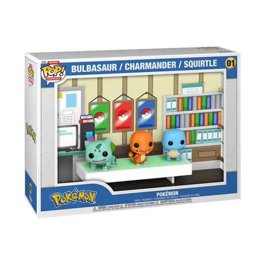 Pokemon Bulbasaur Charmander Squirtle Deluxe Funko Pop!